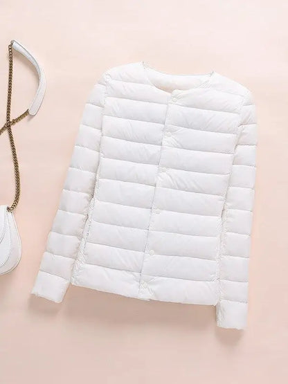 Dames Lichtgewicht Winterjas – Comfortabele Jas voor Frisse Dagen