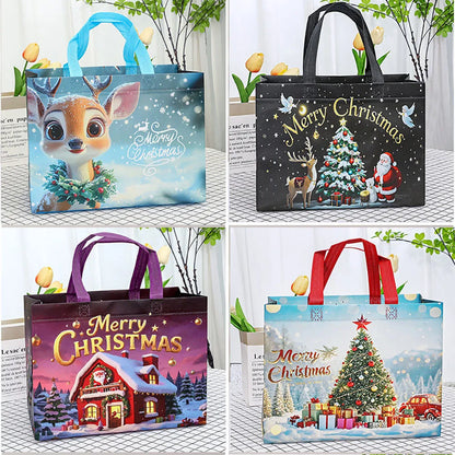 Kerstella – Herbruikbare Kerst Cadeautas 32x17x25 cm