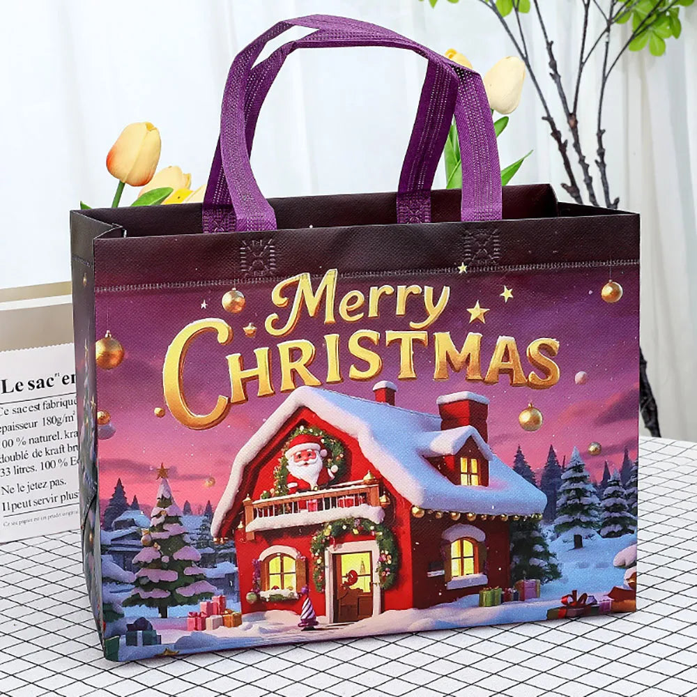 Kerstella – Herbruikbare Kerst Cadeautas 32x17x25 cm