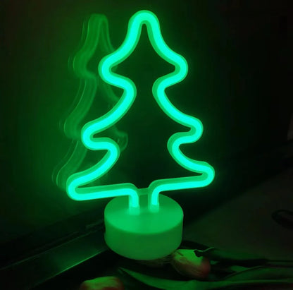Kerstlicht Neonboom – LED Sfeerverlichting met USB-aansluiting