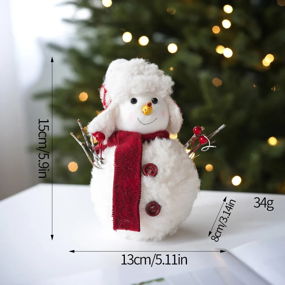Kerst Sneeuwpop Hanger – Decoratieve Kerstboomversiering
