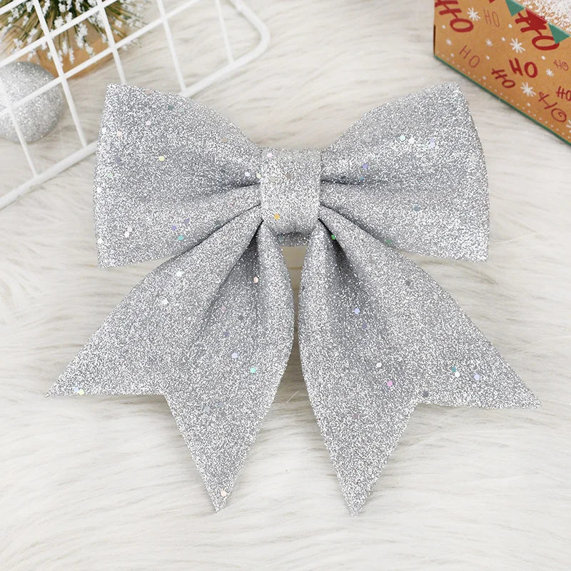Glittersiera – Kerststrik 21 cm voor Kerstboom en Feestdecoratie