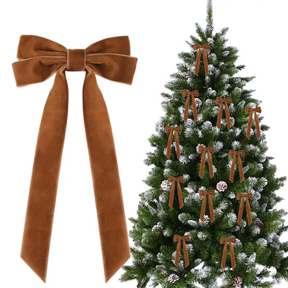 Kerststrikken – Set van 12 Decoratieve Strikken voor de Kerstboom
