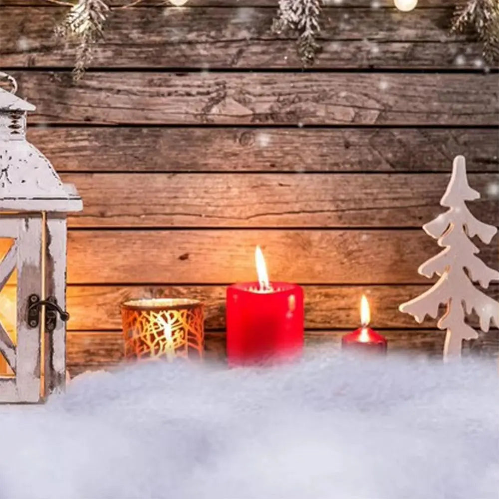 Sneeuwella – Witte Kunstsneeuw Deken voor Kerstdecoratie