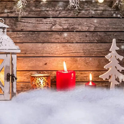 Sneeuwella – Witte Kunstsneeuw Deken voor Kerstdecoratie