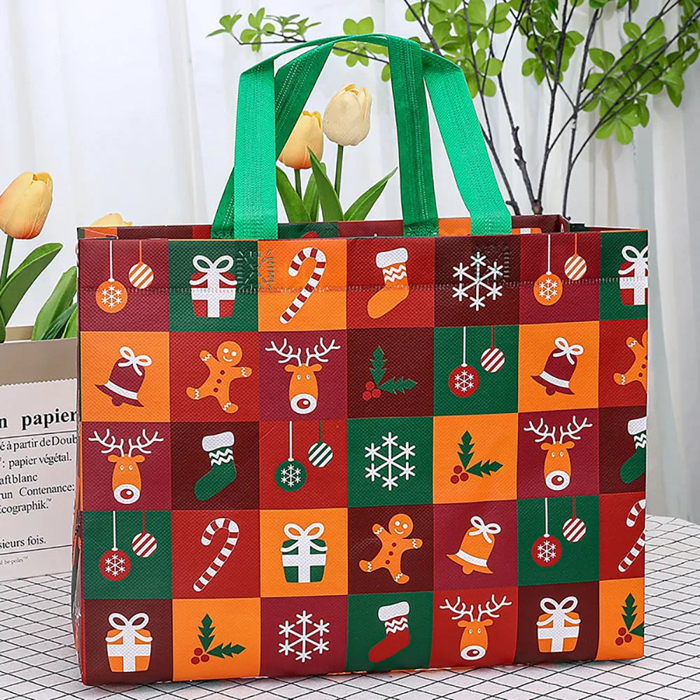 Kerstella – Herbruikbare Kerst Cadeautas 32x17x25 cm