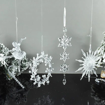 Sneeuwster Decoratieve Kersthanger voor Kerstboom en Feestdagen