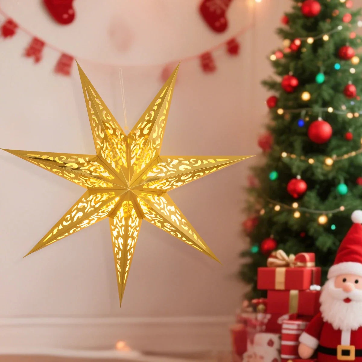 Sterrenpracht Hangster voor Kerstboom en Feestelijke Decoratie