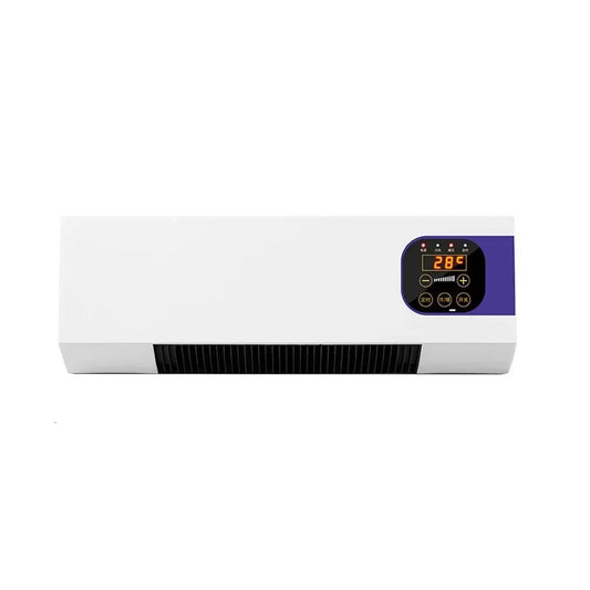 Wandventilator met Keramische Verwarming Afstandsbediening 2000W