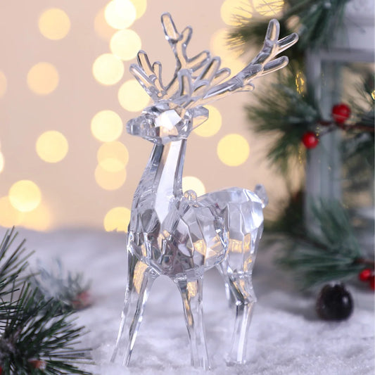 Rendivelle – Acryl Kerst Rendier Decoratie voor Tafel en Kast