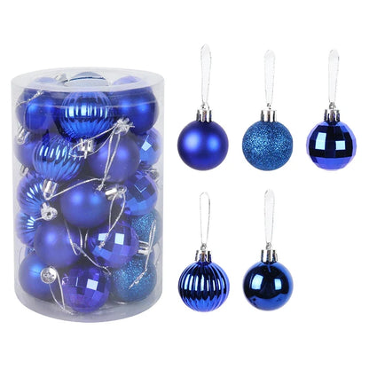 Kerstglans Noëlle – Set van 34 Kerstballen van 4 cm voor de Kerstboom