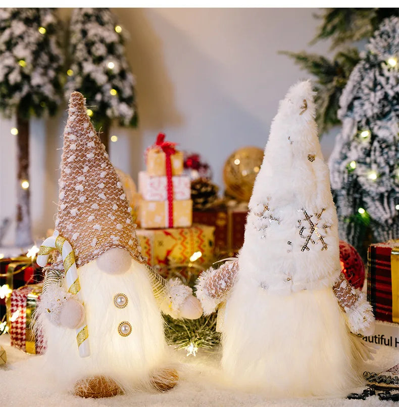 Kerstmanpop Feestdecoratie – 30 cm Kerstfiguur voor Binnen