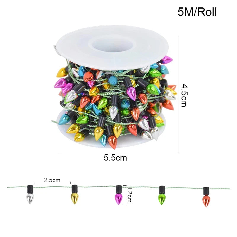 Feestlicht Mini – Kerstlichtslinger van 5 Meter voor Kerstdecoratie