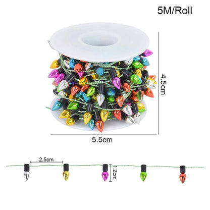 Feestlicht Mini – Kerstlichtslinger van 5 Meter voor Kerstdecoratie