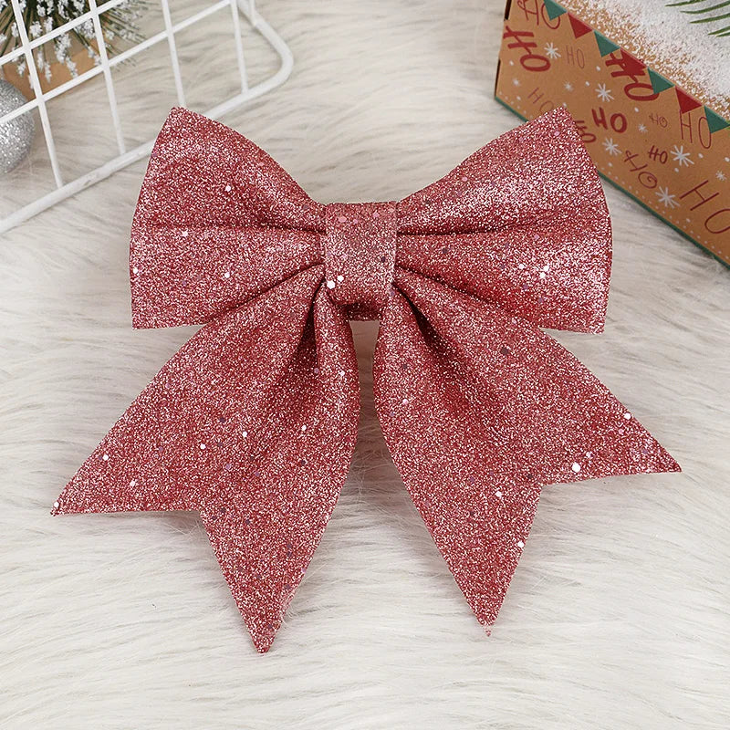 Glittersiera – Kerststrik 21 cm voor Kerstboom en Feestdecoratie