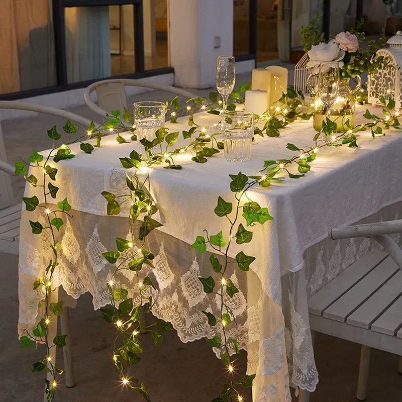 LED Klimopslinger – Decoratieve Lichtketting voor Binnen en Buiten