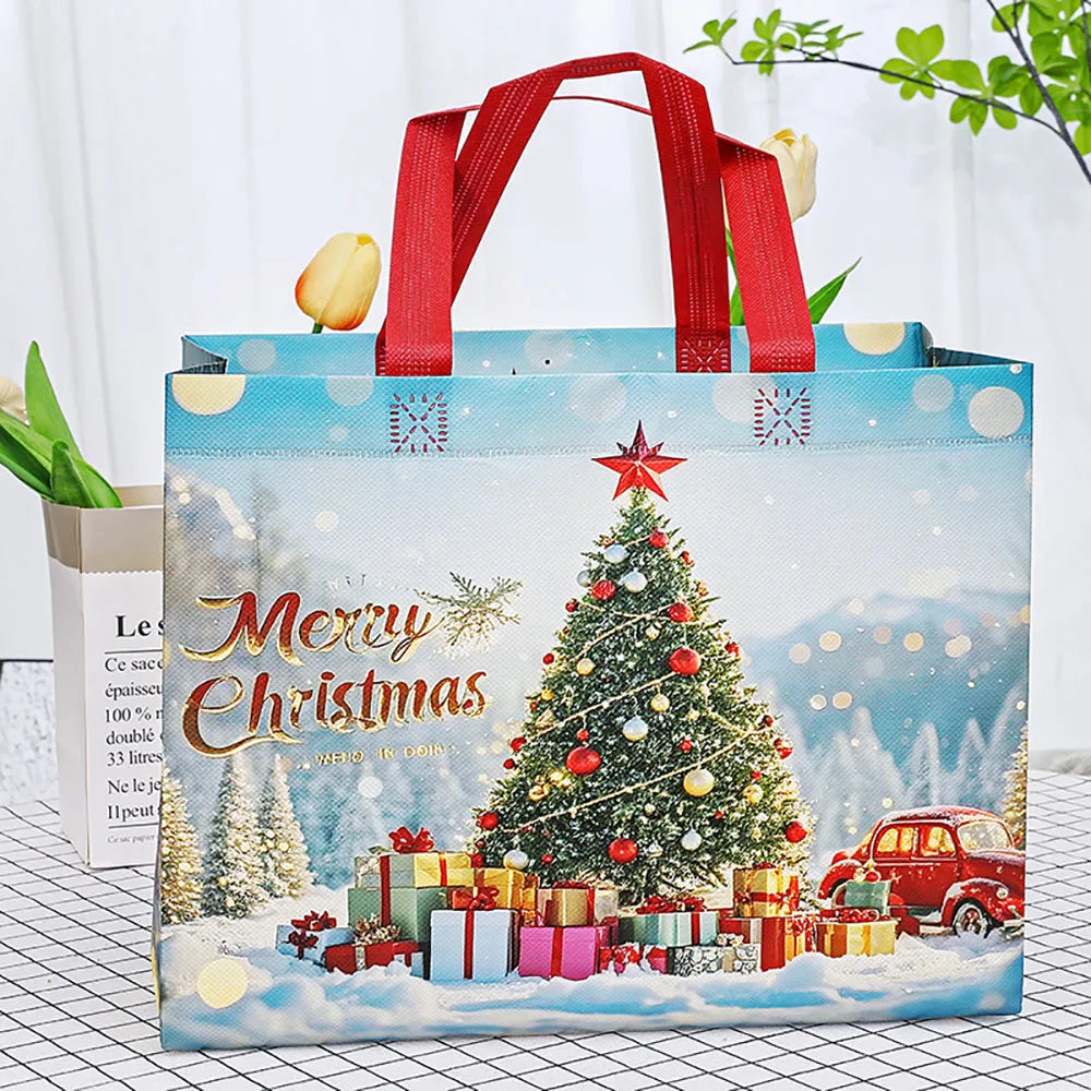 Kerstella – Herbruikbare Kerst Cadeautas 32x17x25 cm