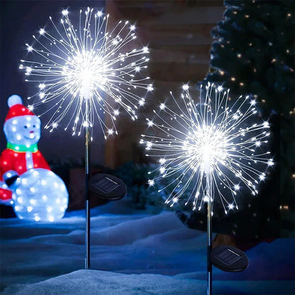 Vuurwerklicht Tuinlampen – Decoratieve LED Buitenverlichting