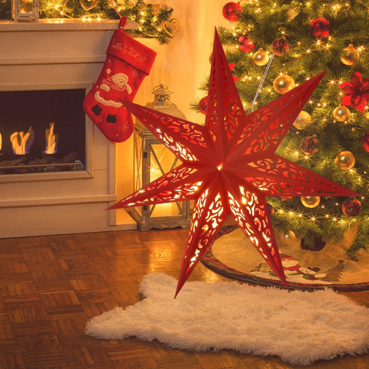 Sterrenpracht Hangster voor Kerstboom en Feestelijke Decoratie