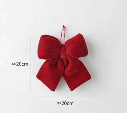 Kerststrikken – Grote Decoratieve Strikken voor Kerstboom en Feestdecoratie