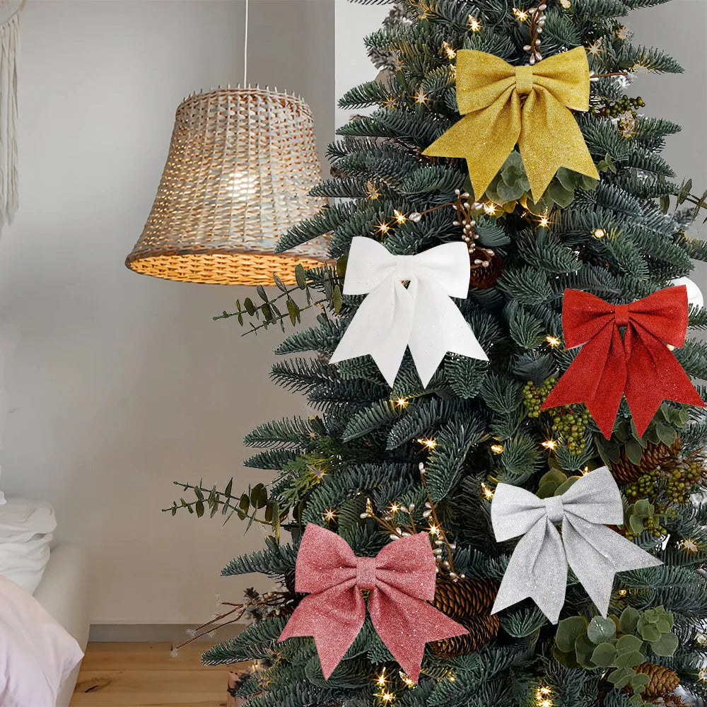 Kersthangers Feestkrans Set van 2 met Decoratieve Kerstfiguren