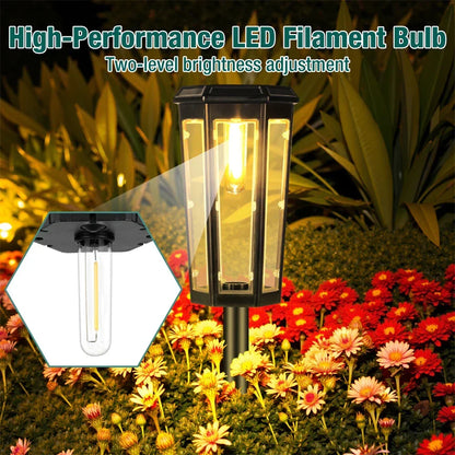 Zonnewegverlichting Waterdichte LED Tuinlampen Buiten