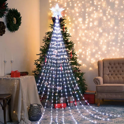 Sterrenval LED Kerstverlichting – 198 LED's, 2,2 Meter