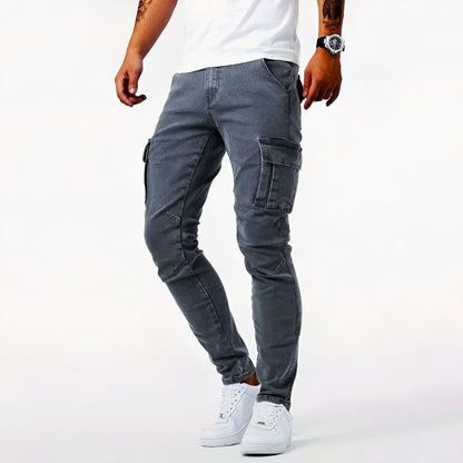 Simon Slim Fit Cargo Jogger – Herenbroek met Comfort en Stijl
