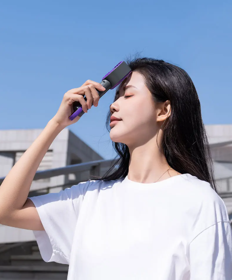 KoelGrip Mini Ventilator met Koelplaat Oplaadbaar en 100 Snelheden