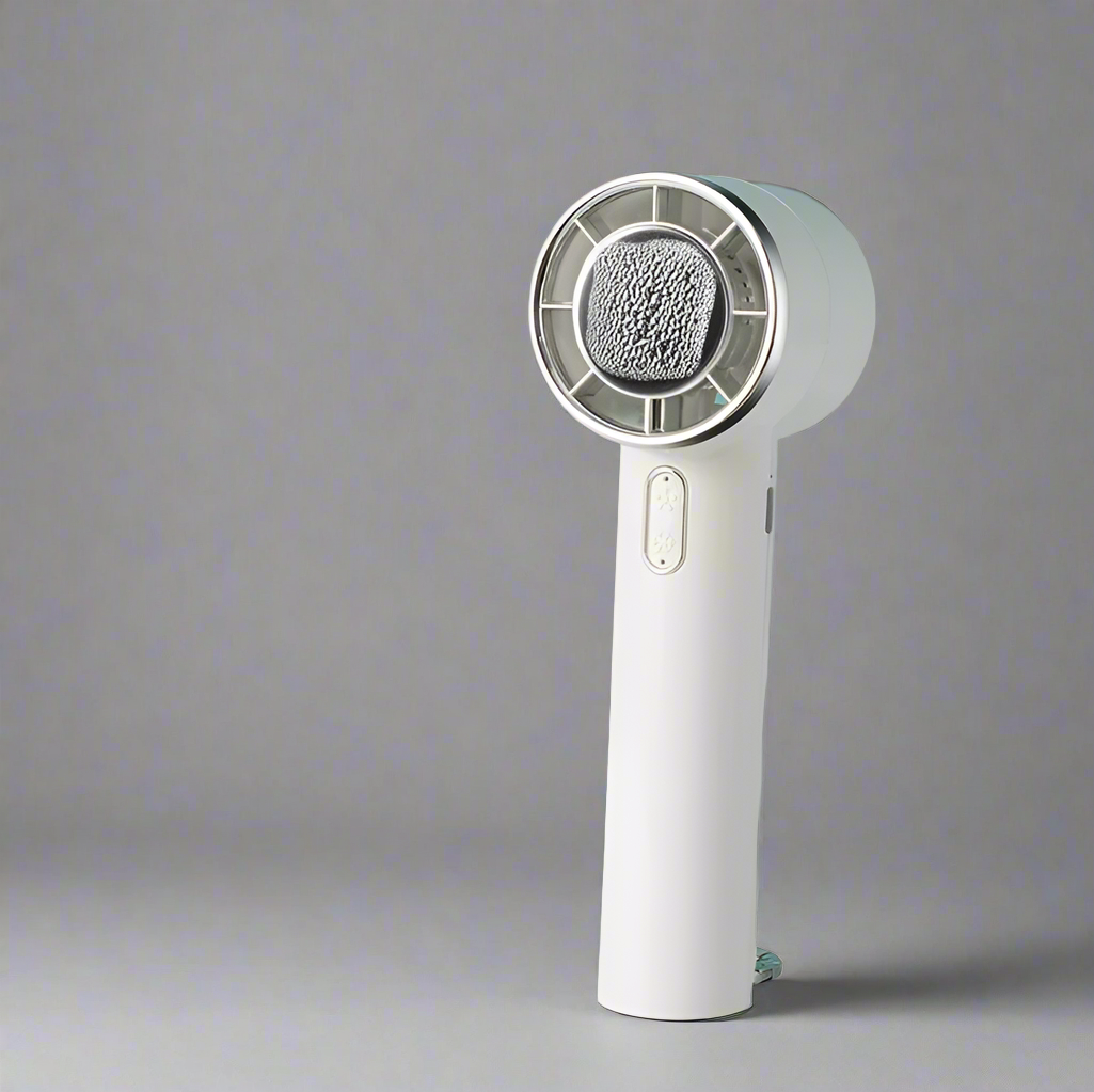 KoelGrip Mini Ventilator met Koelplaat Oplaadbaar en 100 Snelheden