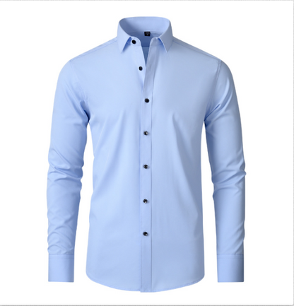 Aurora Flex Comfort Overhemd – Kreukvrij Stretch Heren Shirt