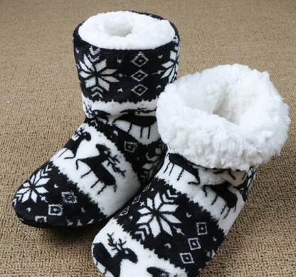 Winterstap – Warme Kerstsokken met Antislipzool voor Dames en Heren