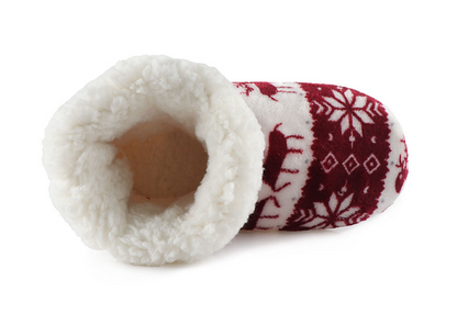 Winterstap – Warme Kerstsokken met Antislipzool voor Dames en Heren