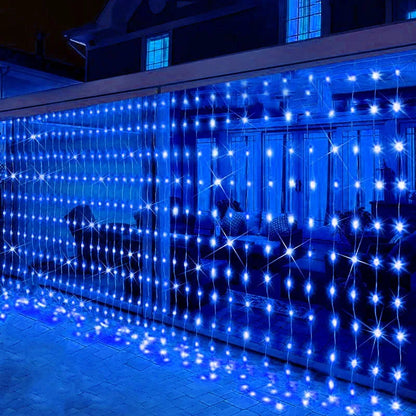 Lichtgordijn Sfeergloed – USB LED Gordijnverlichting met 8 Lichtstanden