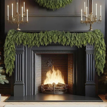 Wintergroen – Kunstkerstslinger van 275 cm voor Feestelijke Decoratie