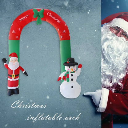 Opblaasfiguur Noël – Decoratieve Kerstversiering voor Binnen en Buiten