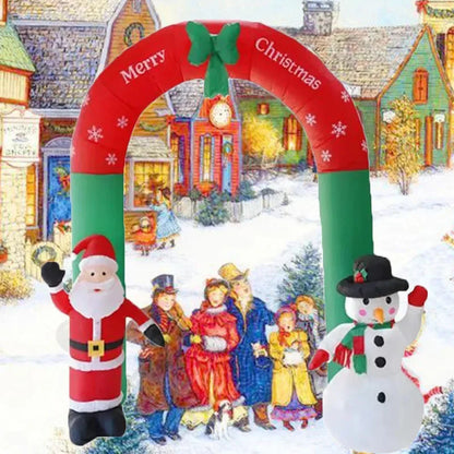 Opblaasfiguur Noël – Decoratieve Kerstversiering voor Binnen en Buiten