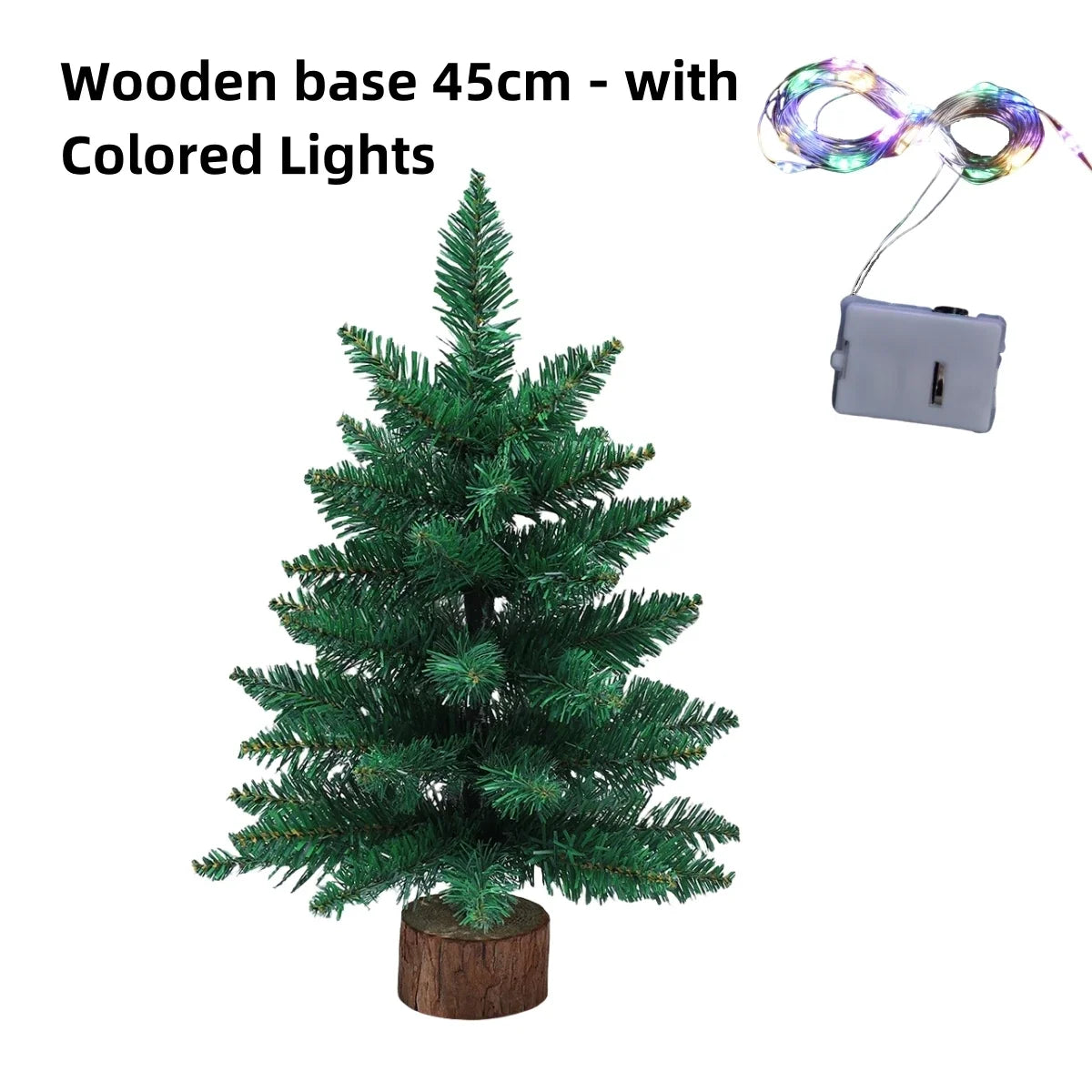 Kunstkerstboom met Sneeuwlook en LED Verlichting – Compact