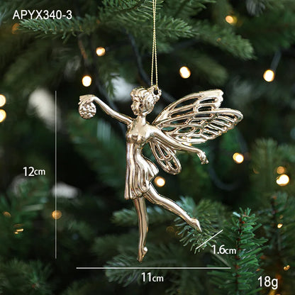 Winterfiguren Kersthangers Set voor Kerstboom en Feestdagen