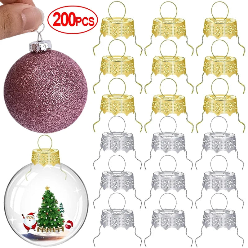Kerstbal Ophangdoppen – 100 Stuks van 14 mm voor Kerstversiering