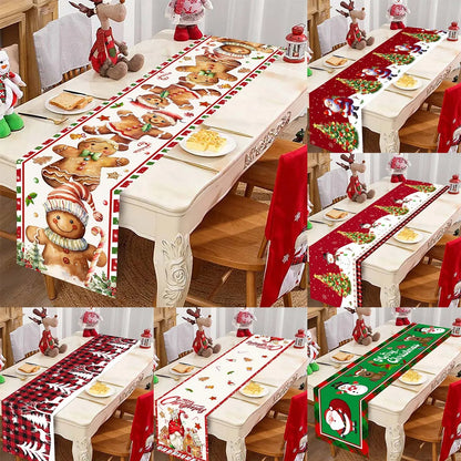 Peperkoekpret Kersttafelloper – Feestelijke Tafeldecoratie