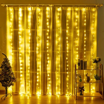 Lichtfonkel – LED Lichtslinger op Batterijen met 8 Lichtstanden