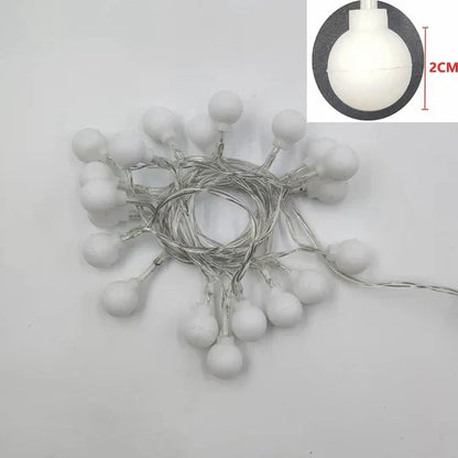 USB Kerstverlichting 3 Meter met 20 Warme Witte LED Lampen