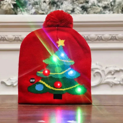 Feestlicht LED Kerstmuts – Feestelijke Muts met Verlichting