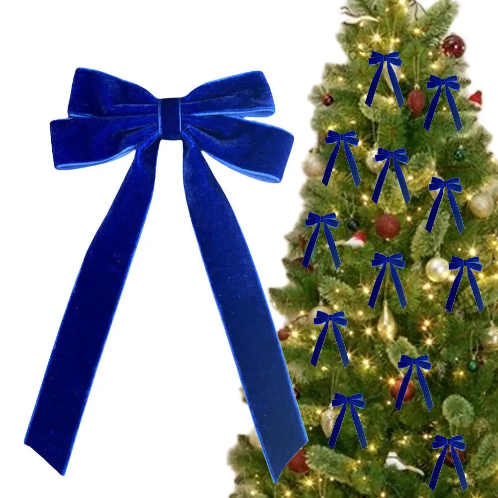 Kerststrikken – Set van 12 Decoratieve Strikken voor de Kerstboom