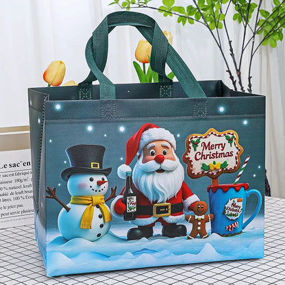 Kerstella – Herbruikbare Kerst Cadeautas 32x17x25 cm