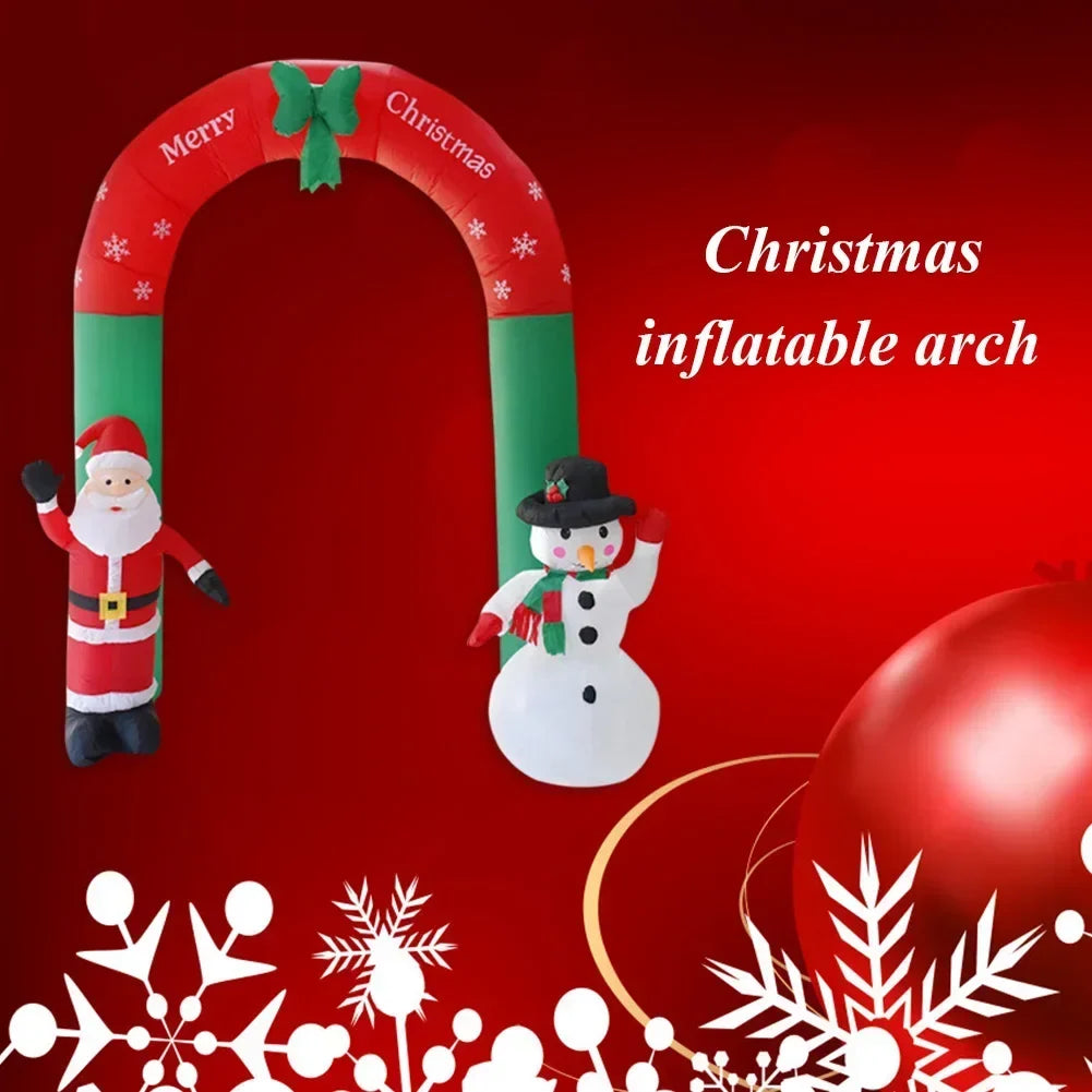 Opblaasfiguur Noël – Decoratieve Kerstversiering voor Binnen en Buiten