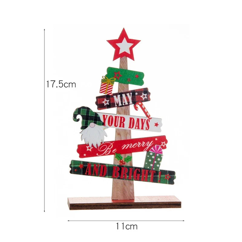 Kerstmanpret – Kerstboomdecoratie met Kerstman en Feestbordje