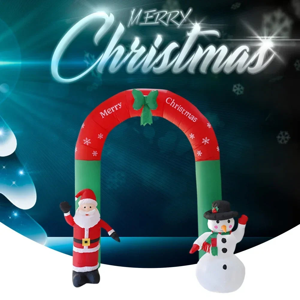Opblaasfiguur Noël – Decoratieve Kerstversiering voor Binnen en Buiten