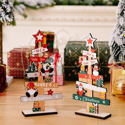 Kerstmanpret – Kerstboomdecoratie met Kerstman en Feestbordje
